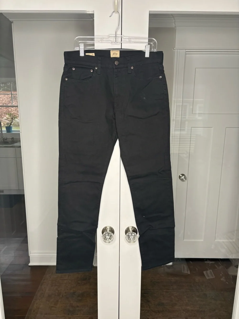 NWT J. Crew 770™ Straight-fit Bergen Five-Pocket Pant Black